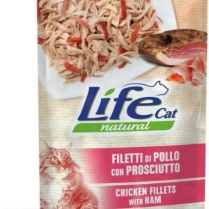 Life Pet Care Cat Chicken + Ham 30 Kurczak Szynka 70G