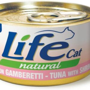 Life Pet Care Cat Pusz. Tuna + Shrimps 85G