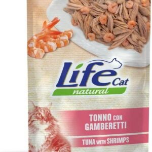 Life Pet Care Cat Sasz. Tuna + Shrimps Carrorts 70G