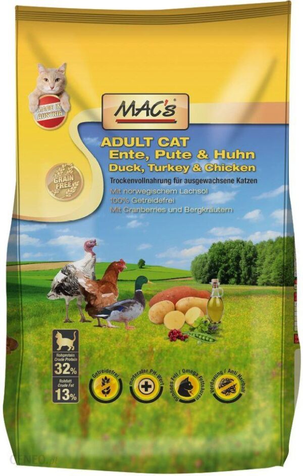 MAC's Cat Adult kaczka indyk kurczak 1