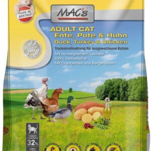MAC's Cat Adult kaczka indyk kurczak 300g