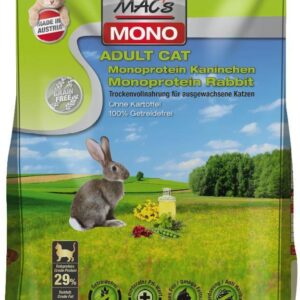 MAC's Cat Adult Monoprotein królik 2x1 5kg
