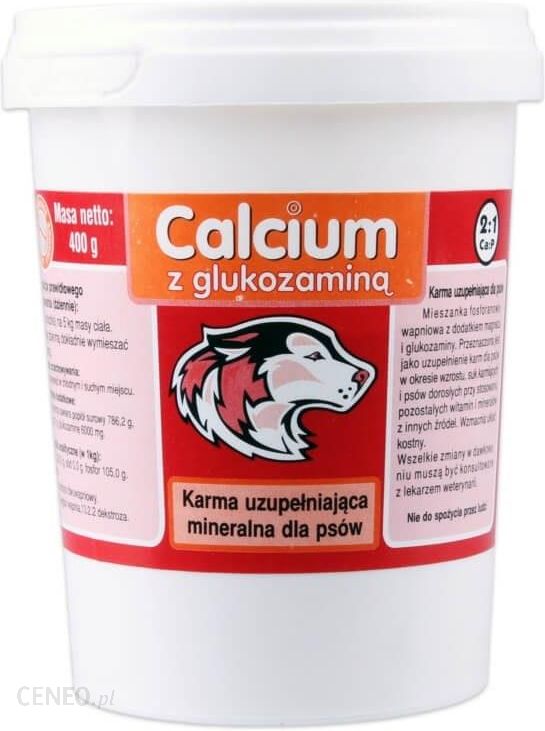 Medivet Hau Calcium 400G Czerwony Suplement Diety Z Glukozaminą