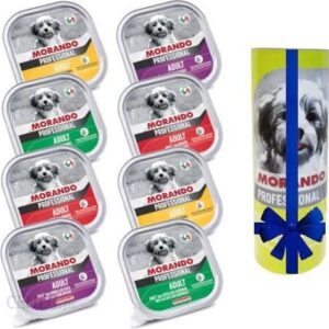 Morando Professional Dog Adult Pasztet Mix Smaków 8X150G