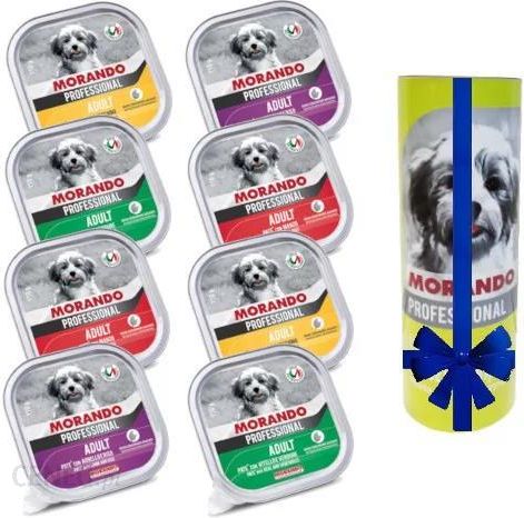 Morando Professional Dog Adult Pasztet Mix Smaków 8X150G