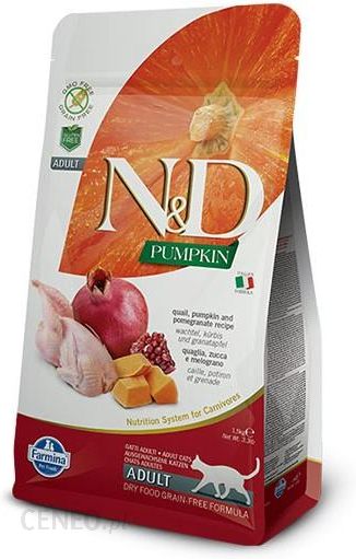 N & D Cat Pumpkin Quail & Pomegranate 300g