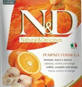 N & D Grain Free Pumpkin Codfish & Orange Adult Medium & Maxi 2