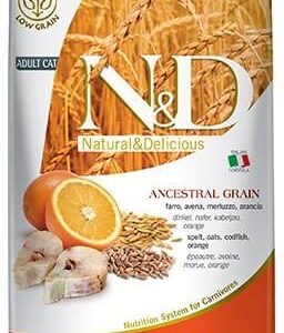 N & D Low Grain Fish & Orange Adult Cat 5kg