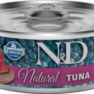 N&D Natural Karma Dla Kotów Uzupełniająca I Naturalna Tuńczyk 80G