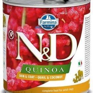 N&D Quinoa Skin&Coat Quail 140G