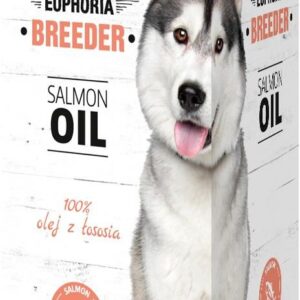 Olej z łososia dla psa Salmon oil Breeder BioFeed - 500ml