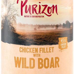 Purizon Adult Bez Zbóż Filet Z Kurczaka Z Dzikiem 12X400G