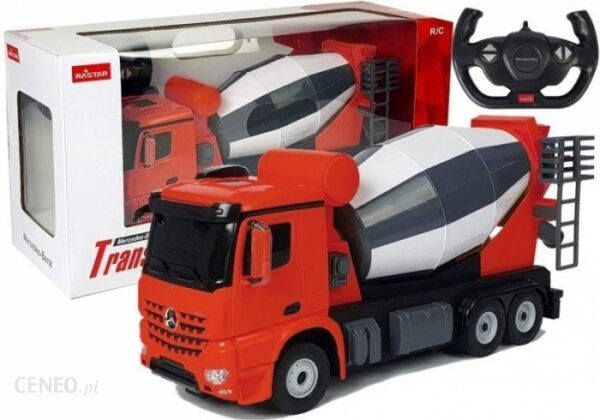 Rastar Auto R/C Mercedes Benz Arocs 1:14 Czerwone Na Pilota