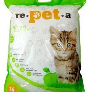 Re-Pet-A Repeta żwirek silikonowy dla kota o zapachu jabłka 16L