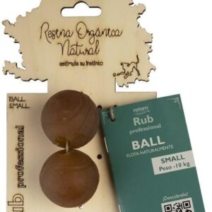 Retorn Rub Ball Small 2 Piłeczki Na Przysmaki Dla Małych Psów