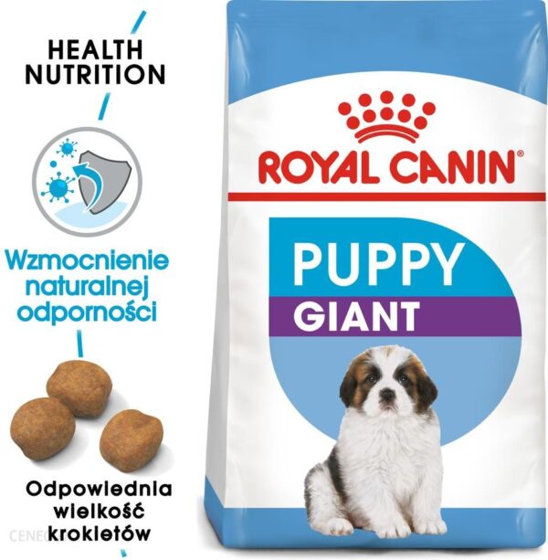 Royal Canin Giant Puppy Karma Sucha Dla Szczeniąt Od 2 Do 8 Miesiąca Życia Ras Olbrzymich 1Kg