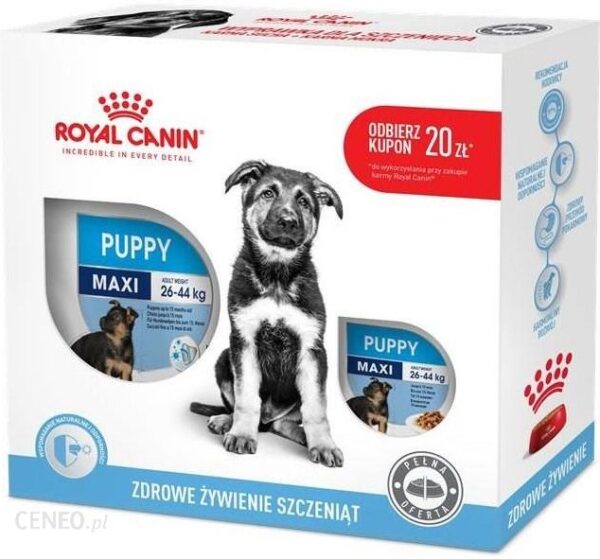 Royal Canin Maxi Puppy 1kg + Wyprawka