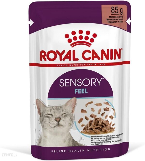 Royal Canin Sensory Feel W Sosie Dla Dorosłych Kotów 12X85G