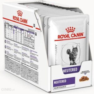 Royal Canin Vet Cat Neutered Adult Maintenance Mokra Karma 12X85G