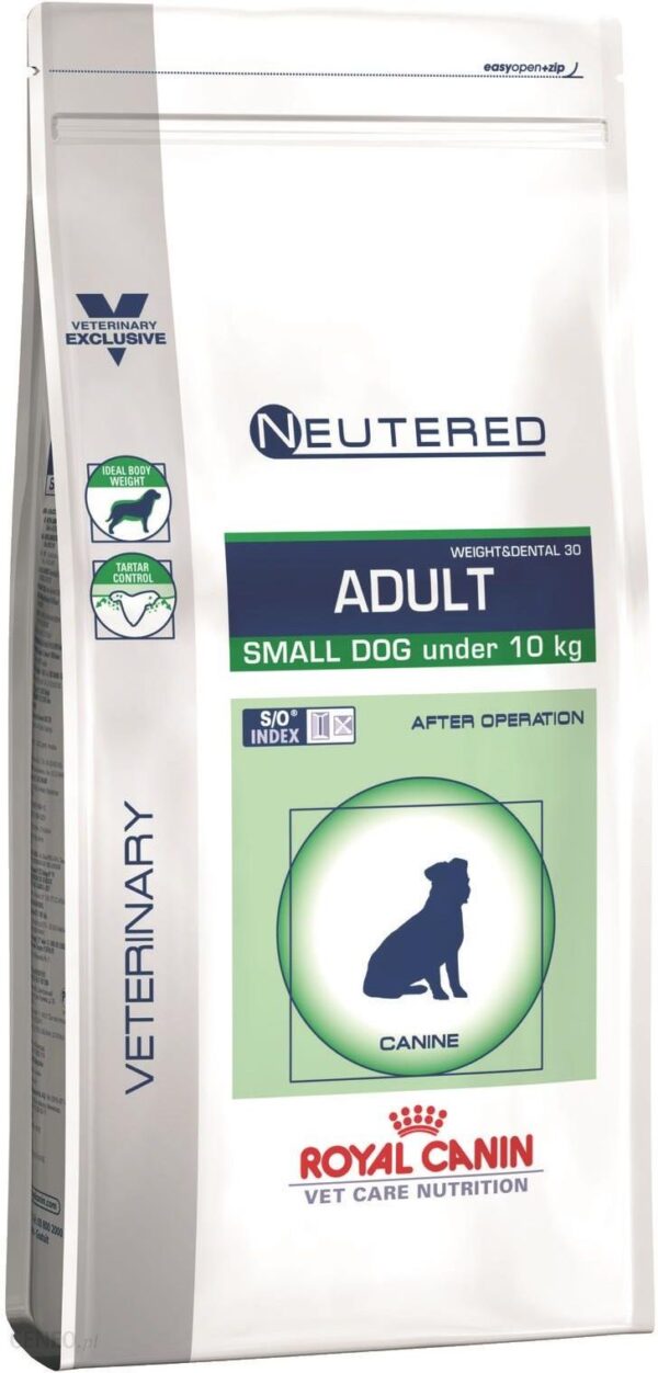 Royal Canin Veterinary Care Nutrition Neutered Adult Small Weight&Dental 30 1