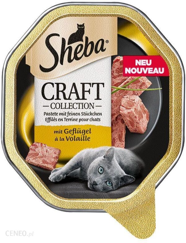 Sheba Craft Collection Pasztet Z Drobnymi Kawałkami Z Tuńczykiem 22X85G