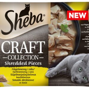 Sheba Craft Collection Smaki Drobiowe W Sosie 52X85G