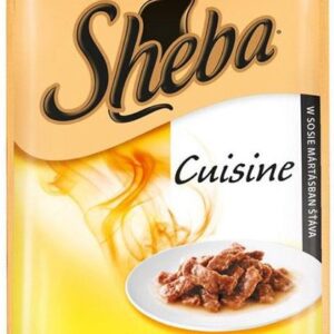 SHEBA Cuisine z kurczakiem w sosie 12x85g