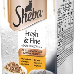Sheba Fresh & Fine Drób W Sosie 72X50G