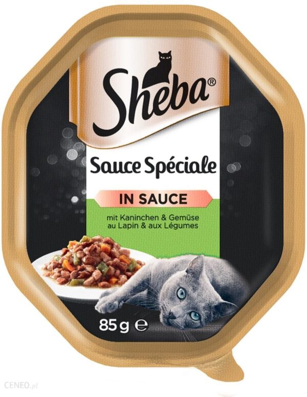 Sheba Sauce Speciale Karma Dla Kota - Z Królikiem