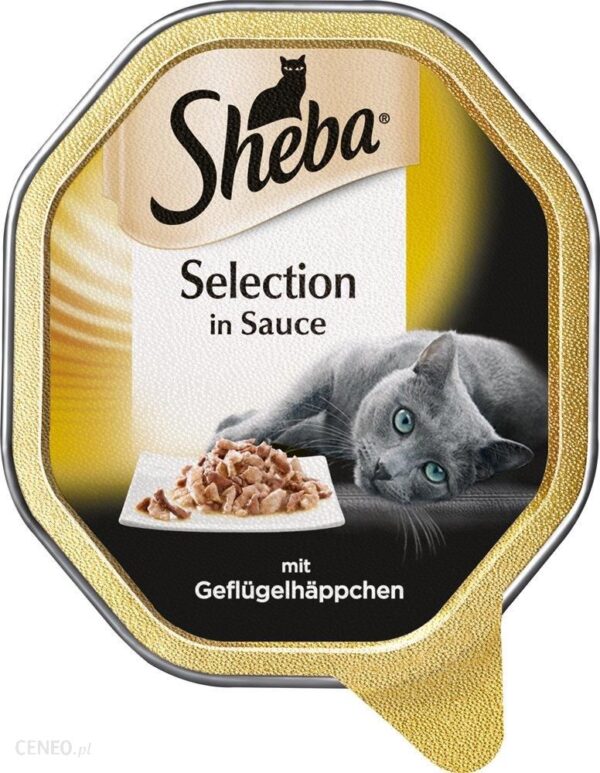 Sheba Selection In Sauce Z Drobiem W Sosie 22x85G