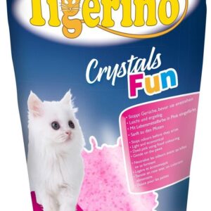 Tigerino Crystals Fun Kolorowy Żwirek Rożowy 3X5L (Ok 6