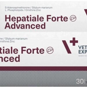 Vet Expert Hepatiale Forte Advanced preparat wspomagający funkcje wątroby dla psów i kotów 2x30tabl.