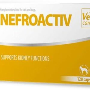 Vetfood Nefroactiv Wspieranie Funkcji Nerek Psów I Kotów 120Kaps