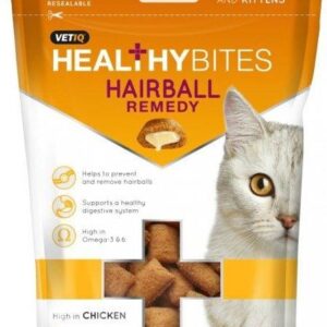 Vetiq Healthy Bites Hairball Remedy For Cats & Kitten 65G