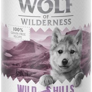Wolf Of Wilderness Junior Mięso Ze Zrównoważonej Hodowli 6X400G